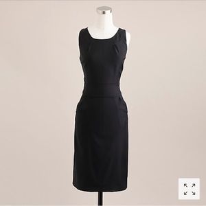 J.Crew Super 120s Structured Dress